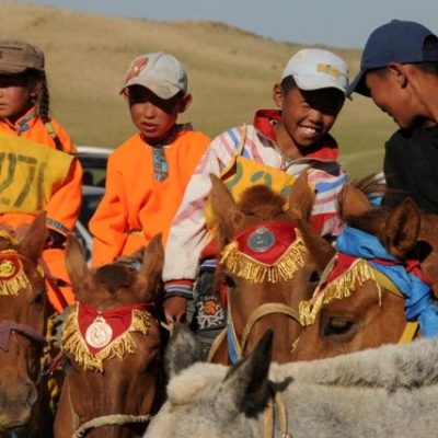 Naadam horse race, Gobi desert, Mongolia,, Naadam Festival